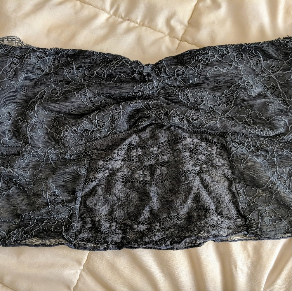 Free people large bandeau strapless